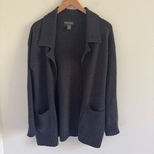 Banana Republic Dark Gray Cardigan Sweater